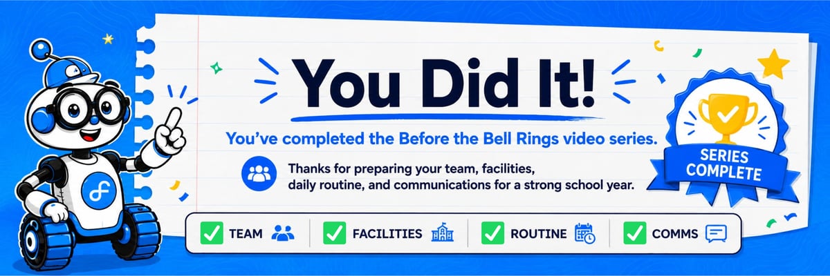 you did it